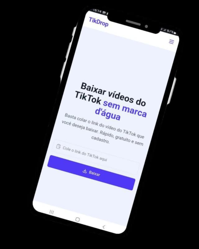 TikTok download illustration